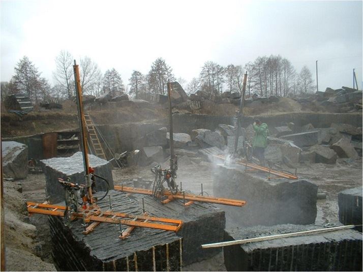 application of rock drill